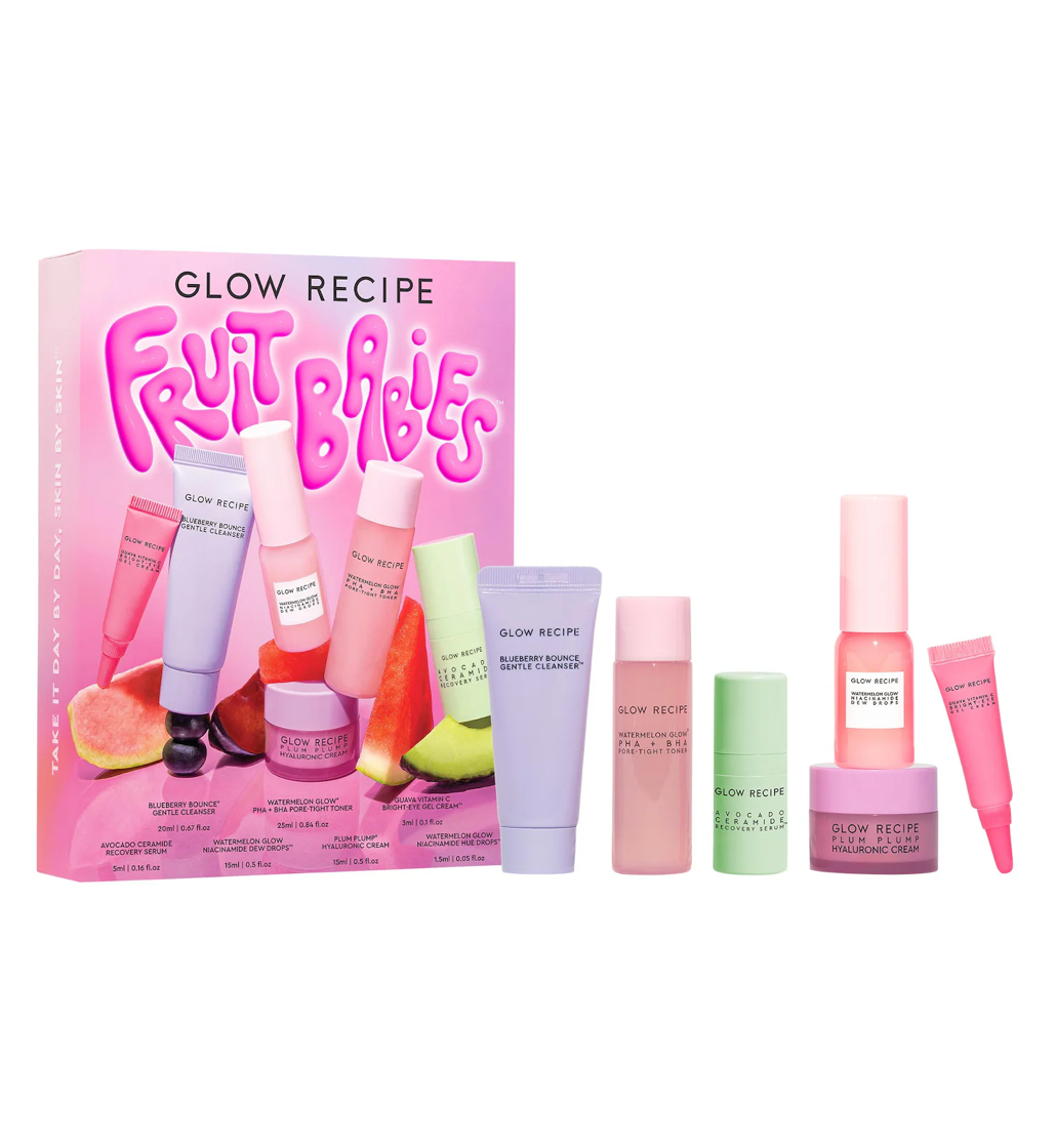 Glow Recipe Fruit Babies Bestsellers Kit Gift Set