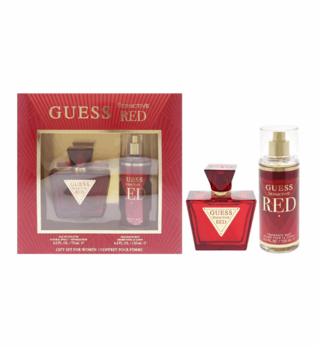 Guess Seductive Red For Women Gift Set