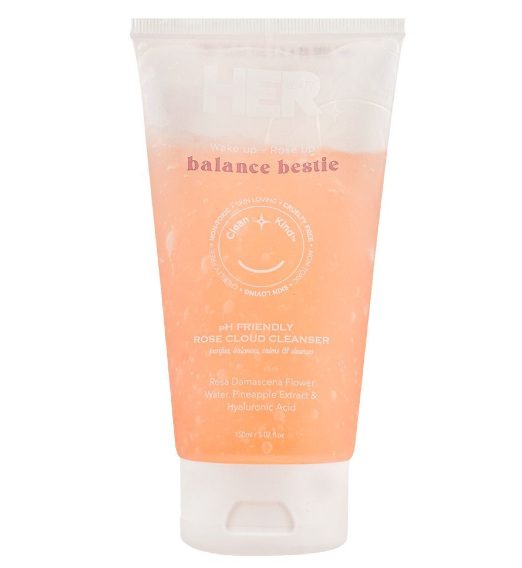 Her Beauty Balance Bestie pH Friendly Rose Cloud Cleanser