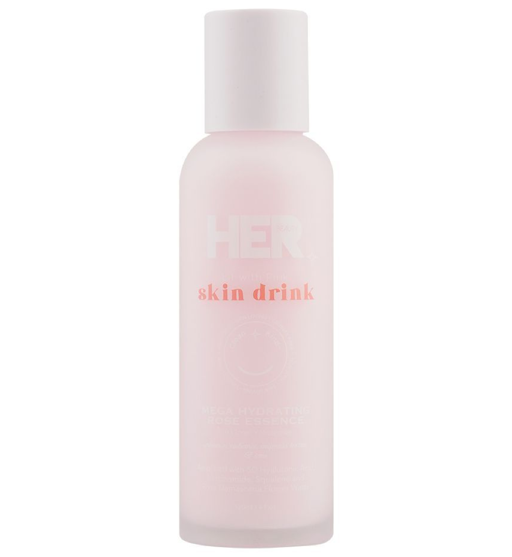 Her Beauty Skin Drink Hydrating Rose Essence 2 in 1 Toner Plus Moisturizer