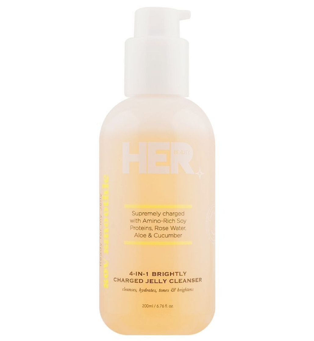 Her Beauty Soy Smoothie 4 in 1 Brightly Charged Jelly Cleanser