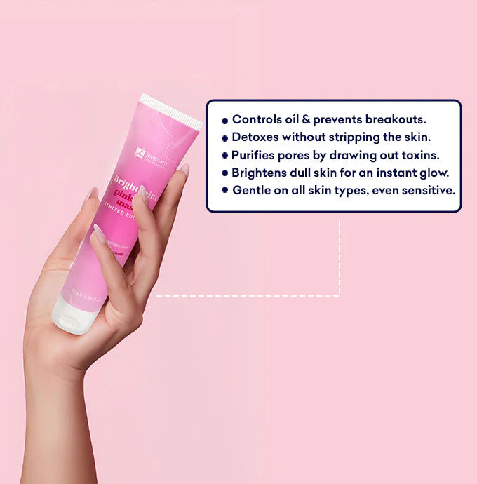 Jenpharm Brightening Pink Clay Mask