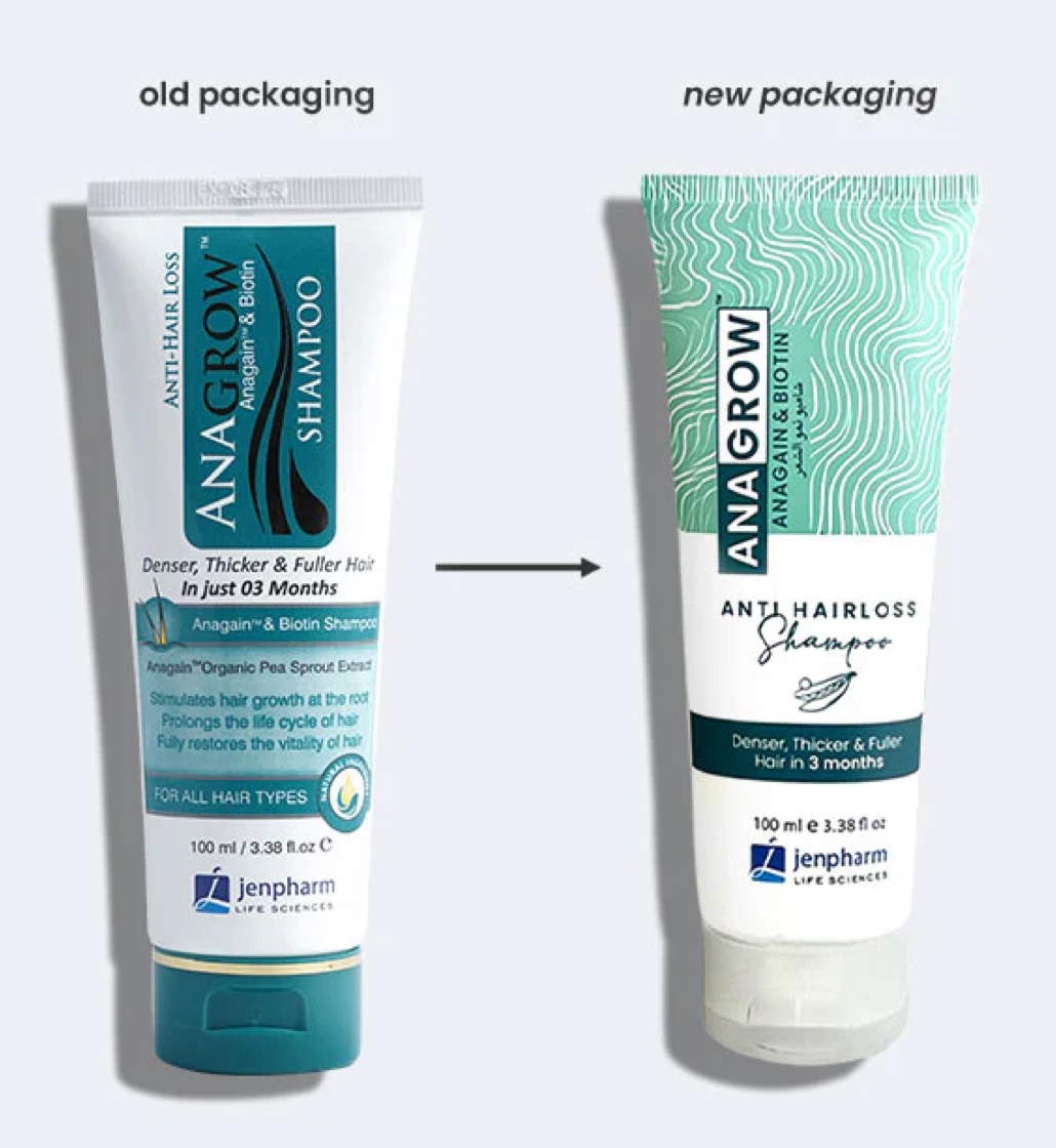 Jenpharm Anagrow Anti Hairloss Shampoo New Packaging