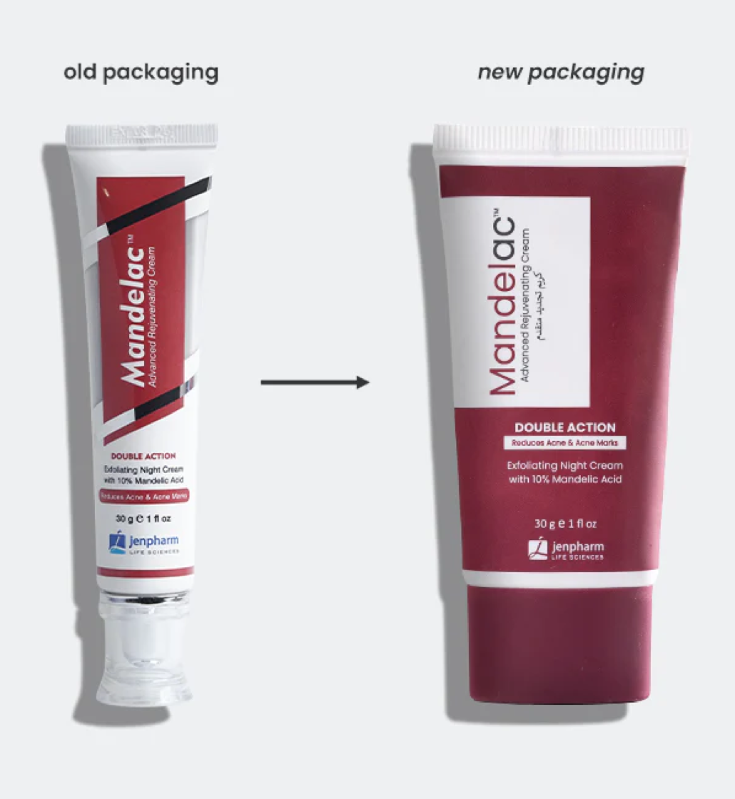 Jenpharm Mandelac Exfoliating Night Cream New Packaging