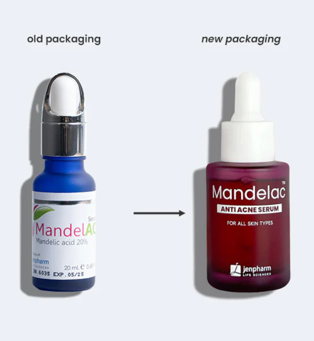 Jenpharm Mandelac Serum New Packaging