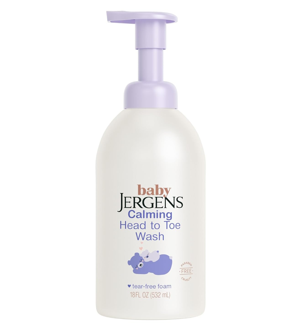 Jergens Baby Calming Head to Toe Foaming Wash