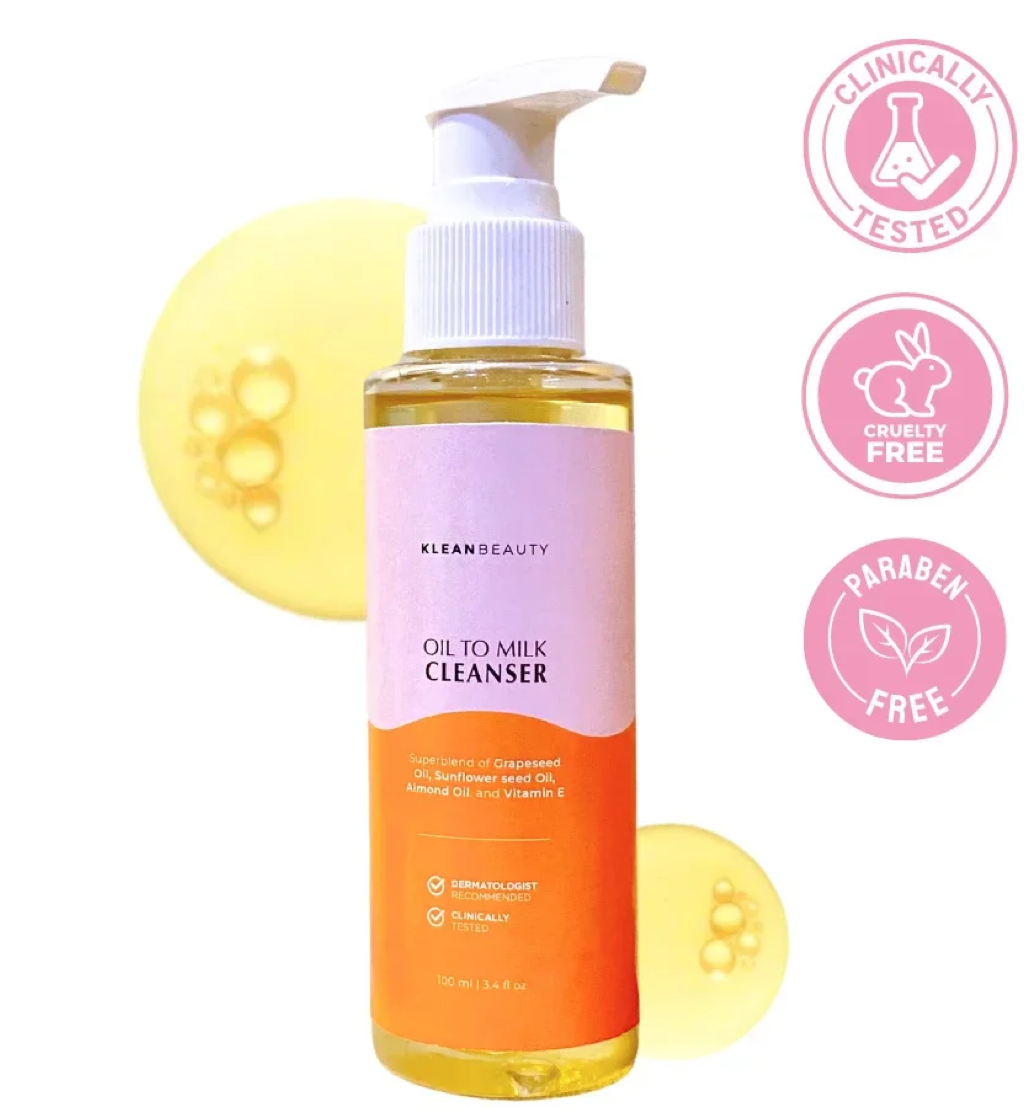 Klean Beauty Oil to Milk Cleanser 120ml