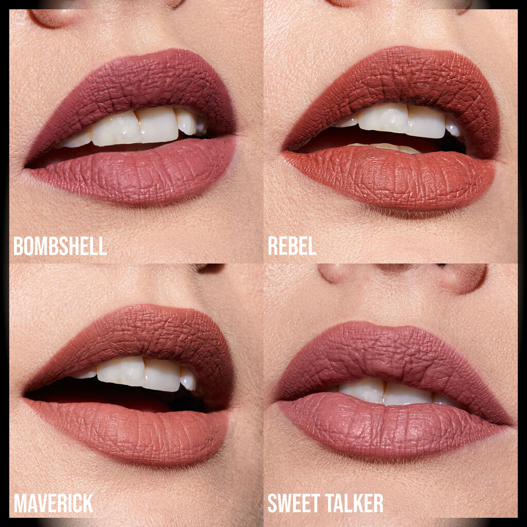 Huda Beauty Pretty Grunge Lip Quad