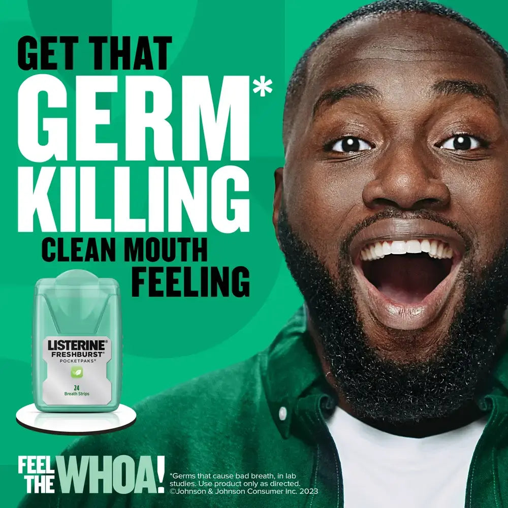 Listerine PocketPaks Fresh Burst - 24 Breath Strips