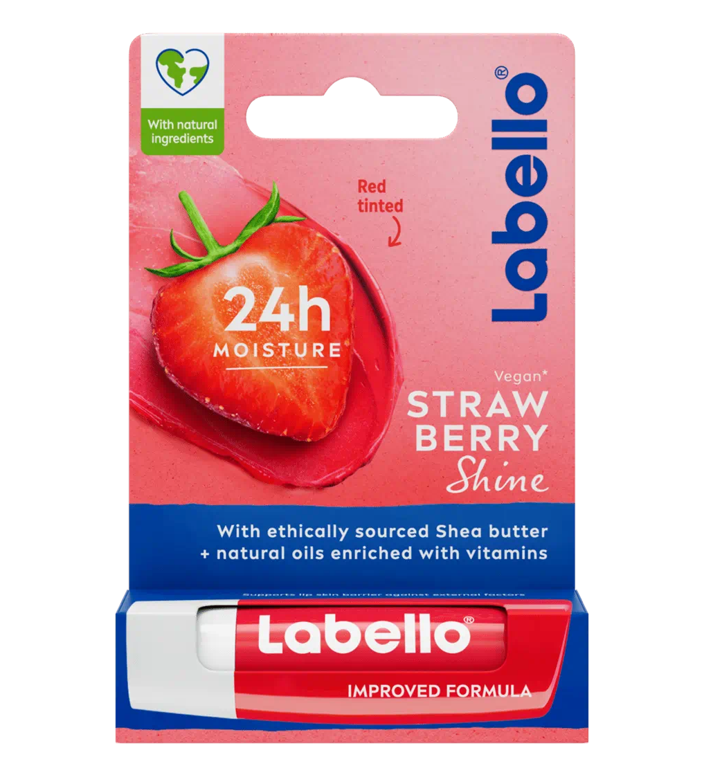 Labello Lip Balm - Strawberry Shine