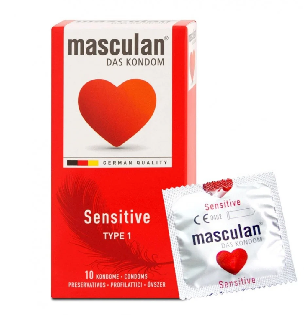 Masculan Das Kondom Sensitive Condoms - 10s Pack