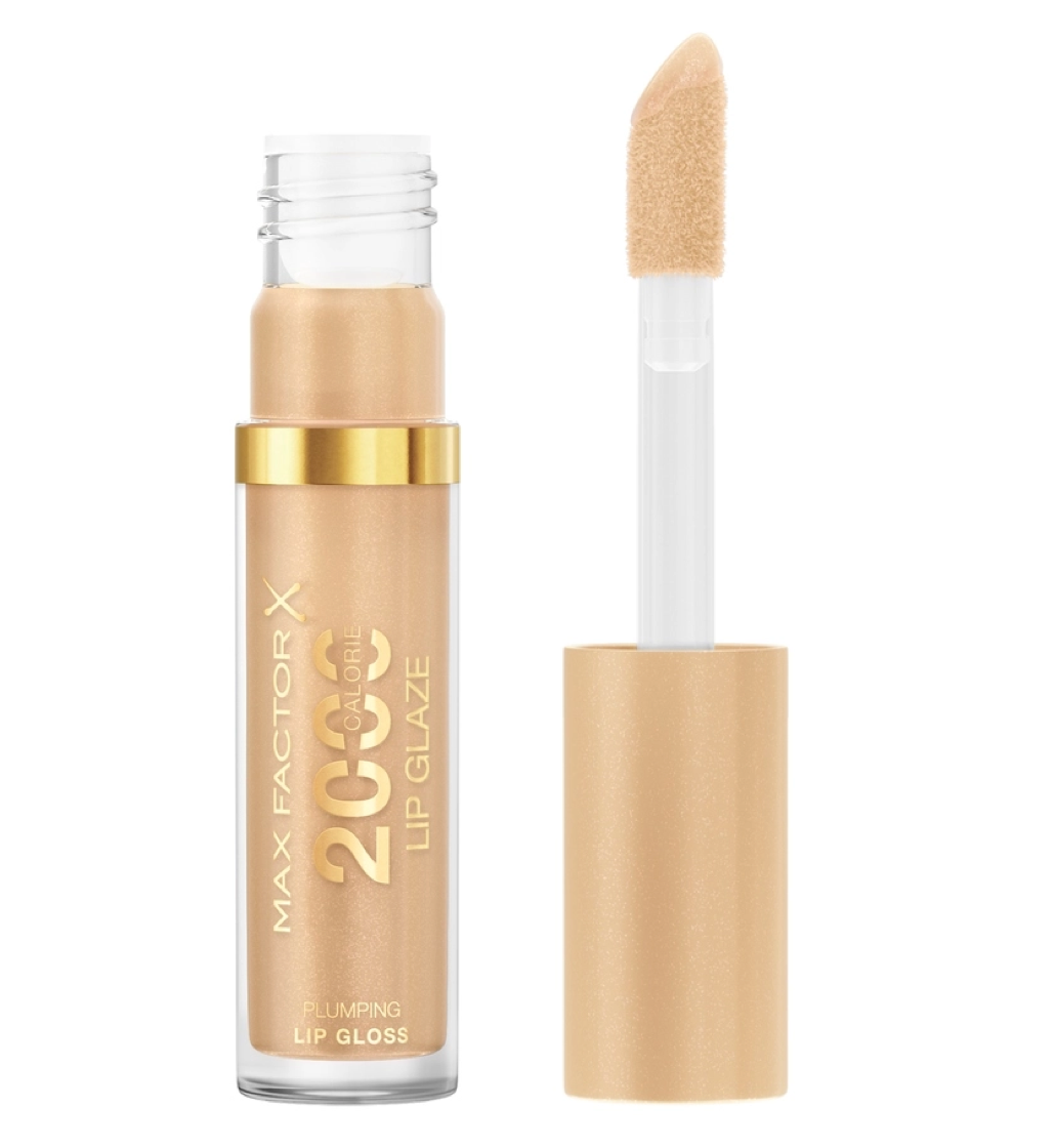 Max Factor 2000 Calorie Lip Glaze Pluming Lip Gloss - 005 Honey Creme