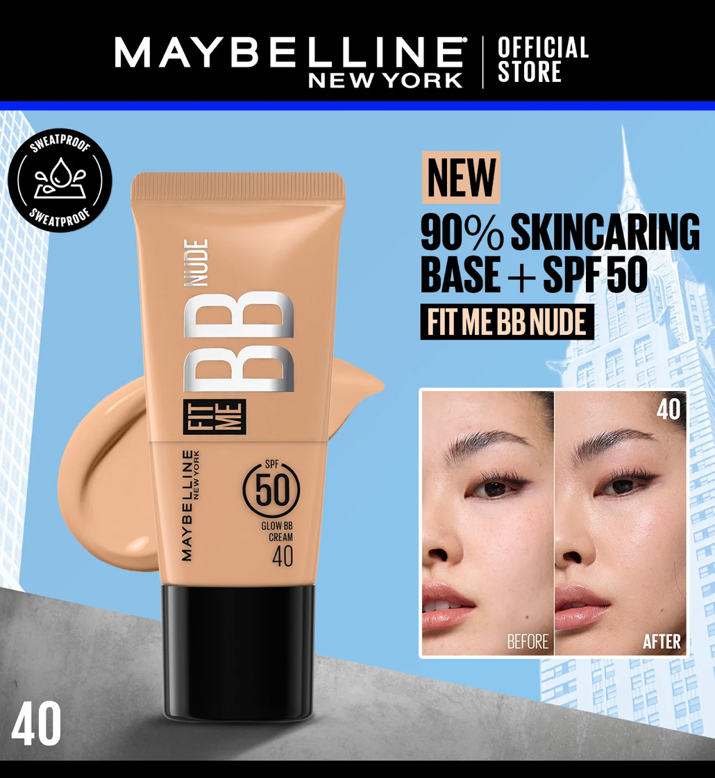 Maybelline Fit Me Nude BB Cream SPF 50 - 40