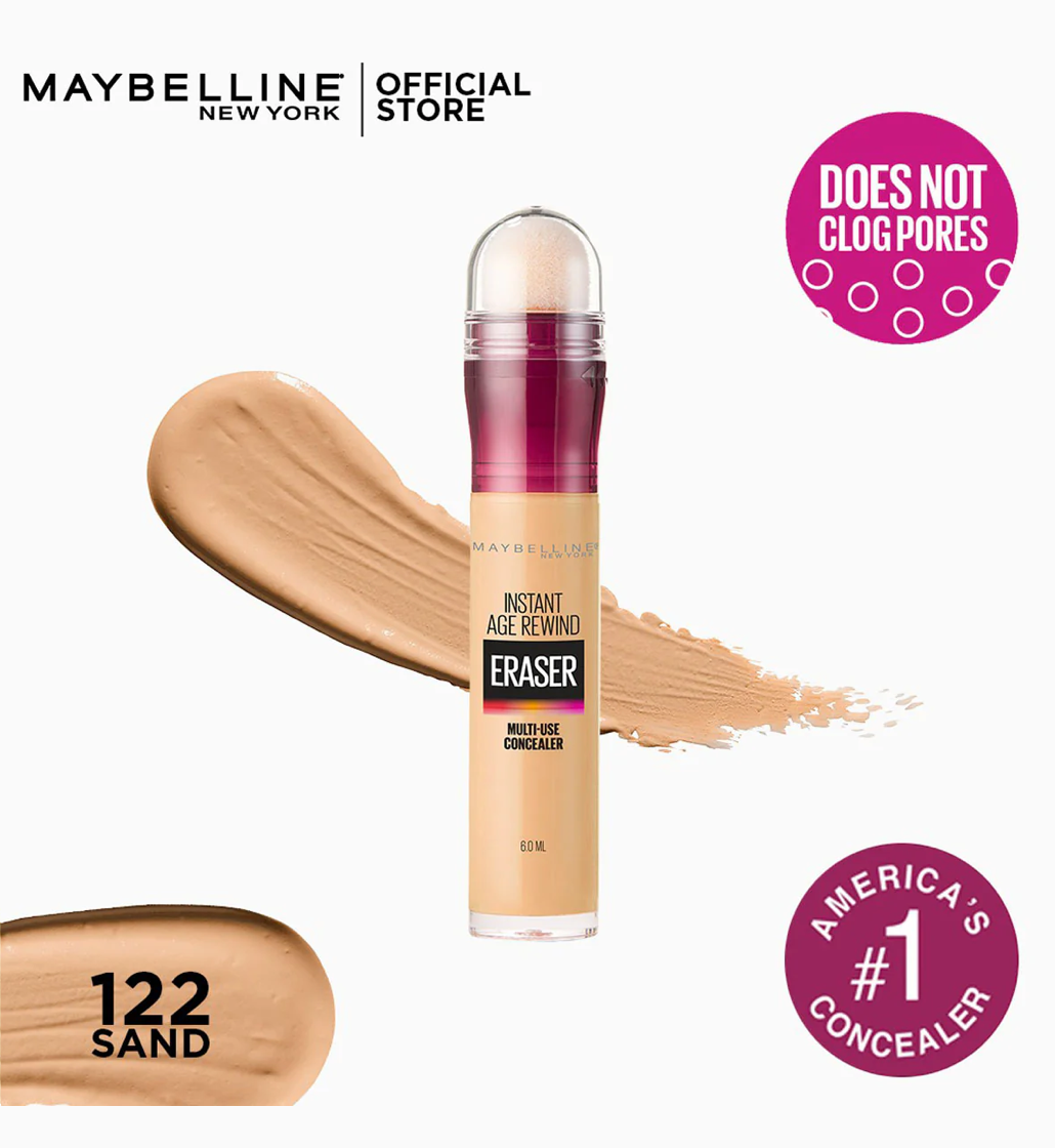Maybelline Instant Age Rewind® Eraser Multi-Use Concealer - 122 Sand