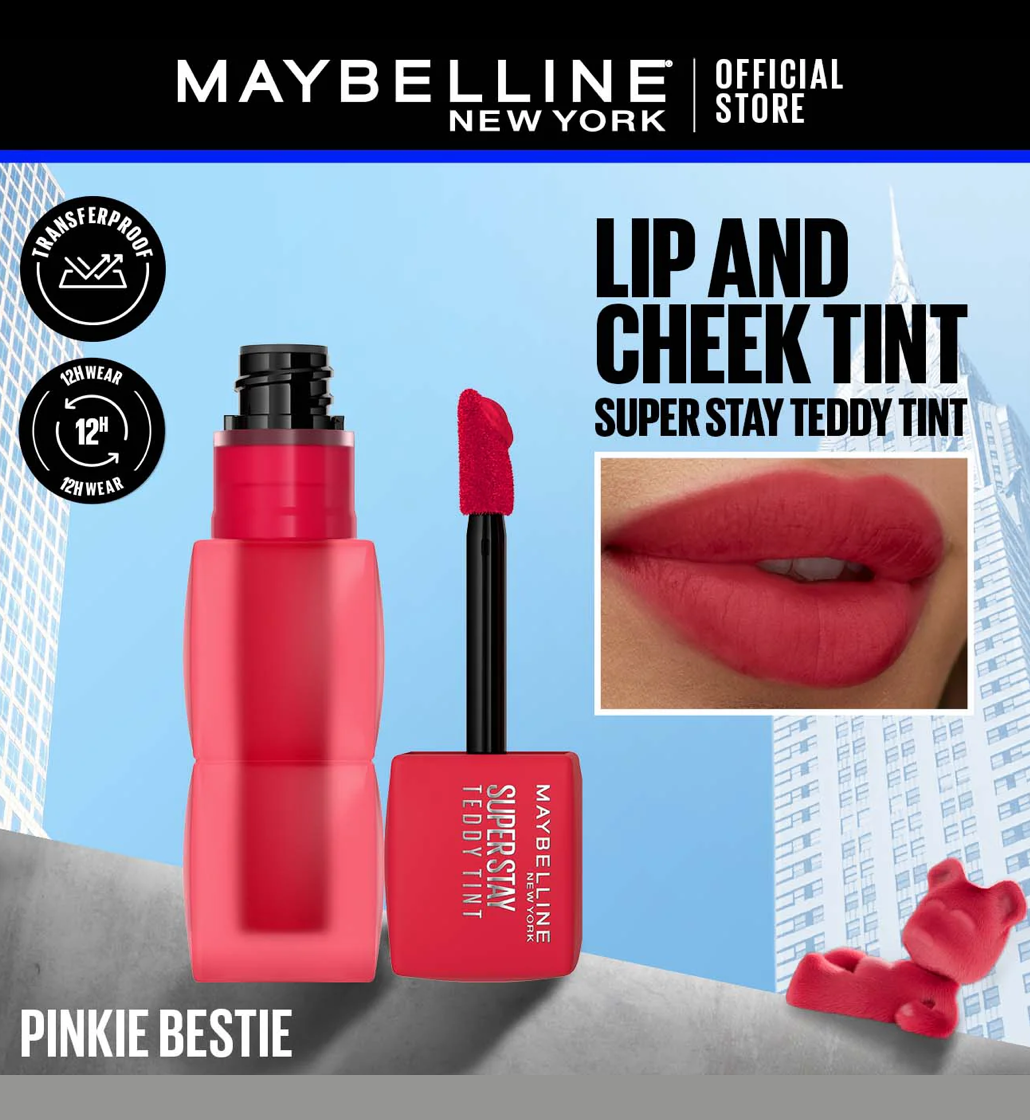Maybelline New York Super Stay Teddy Tint - 65 Pinkie Bestie