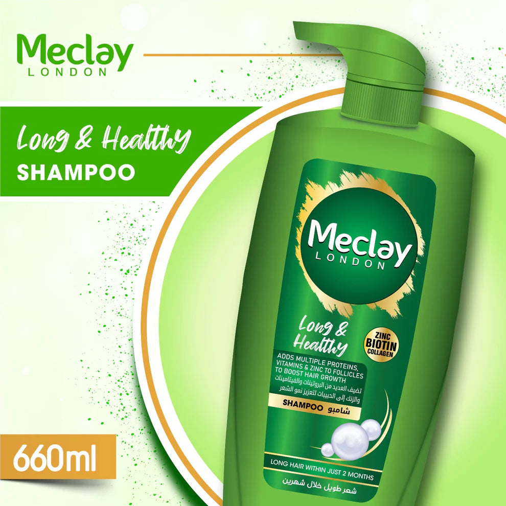 Meclay London Long & Healthy Shampoo