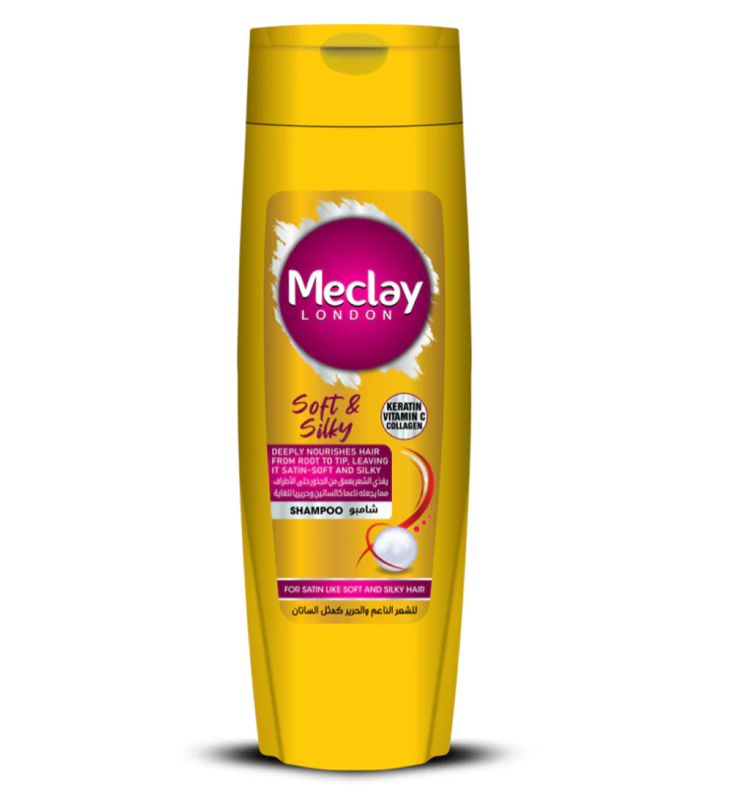 Meclay London Soft & Silky Shampoo 185ml