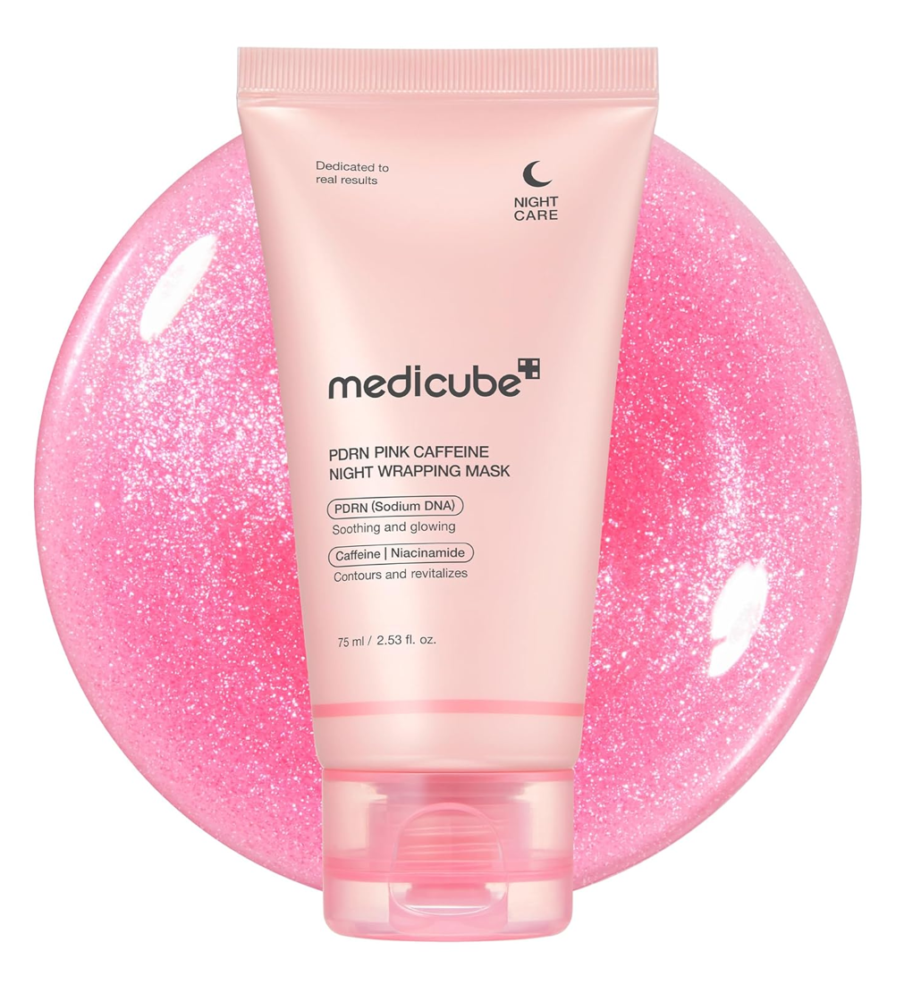 Medicube PDRN Pink Caffeine Night Wrapping Mask