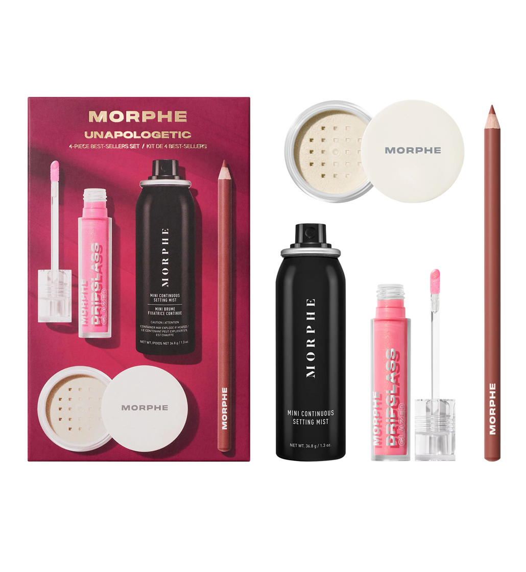 Morphe Unapologetic 4 Piece Best Seller Set