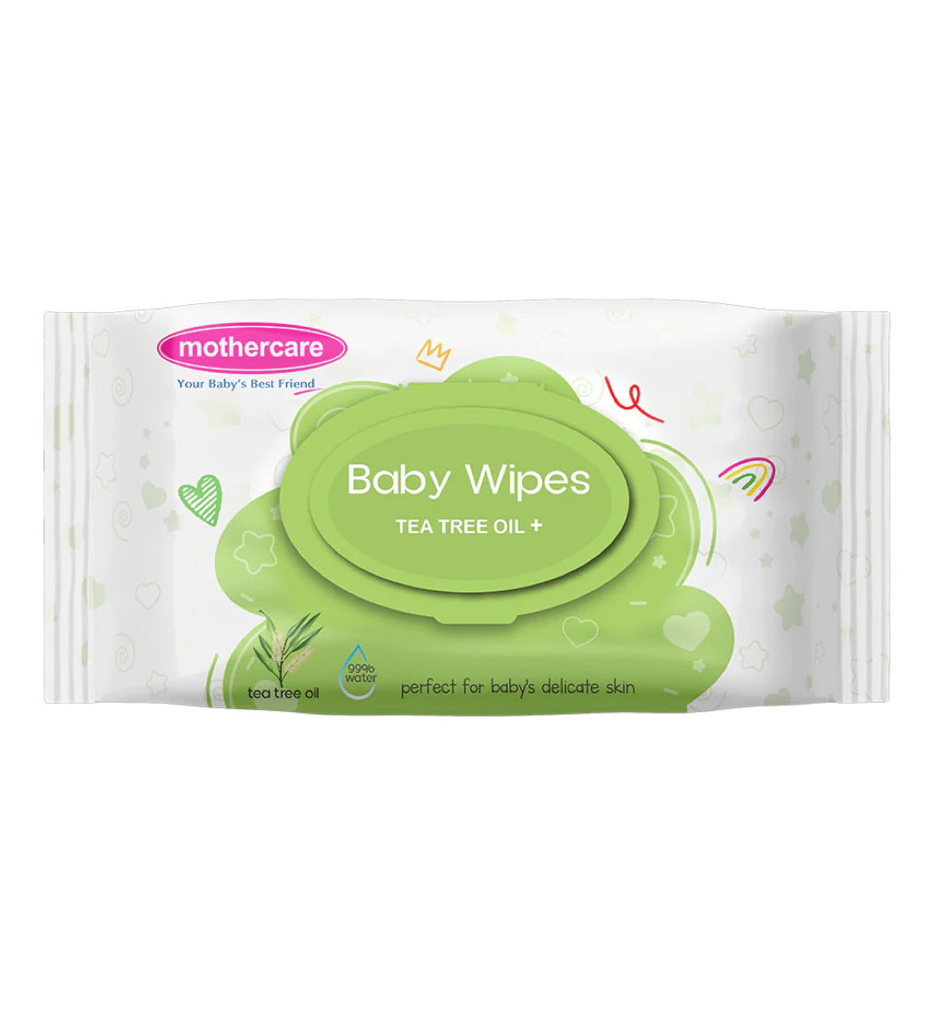 Mothercare Baby Wipes Tea Tree Oil (White)