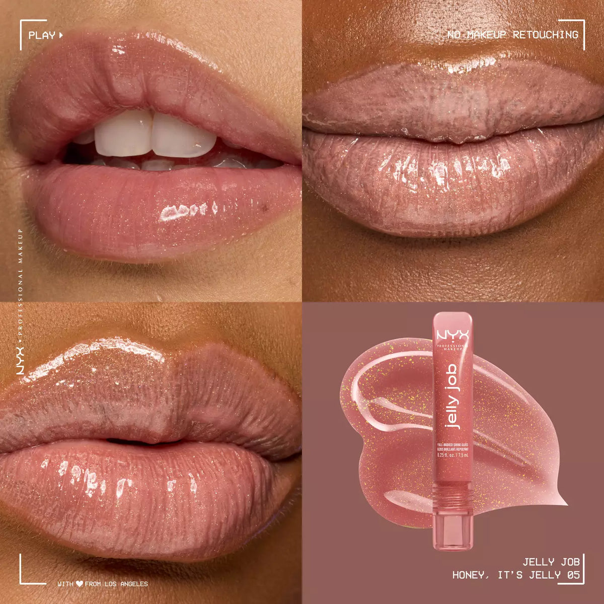 NYX Professional Makeup Jelly Job Full-Bodied Lip Shine Gloss