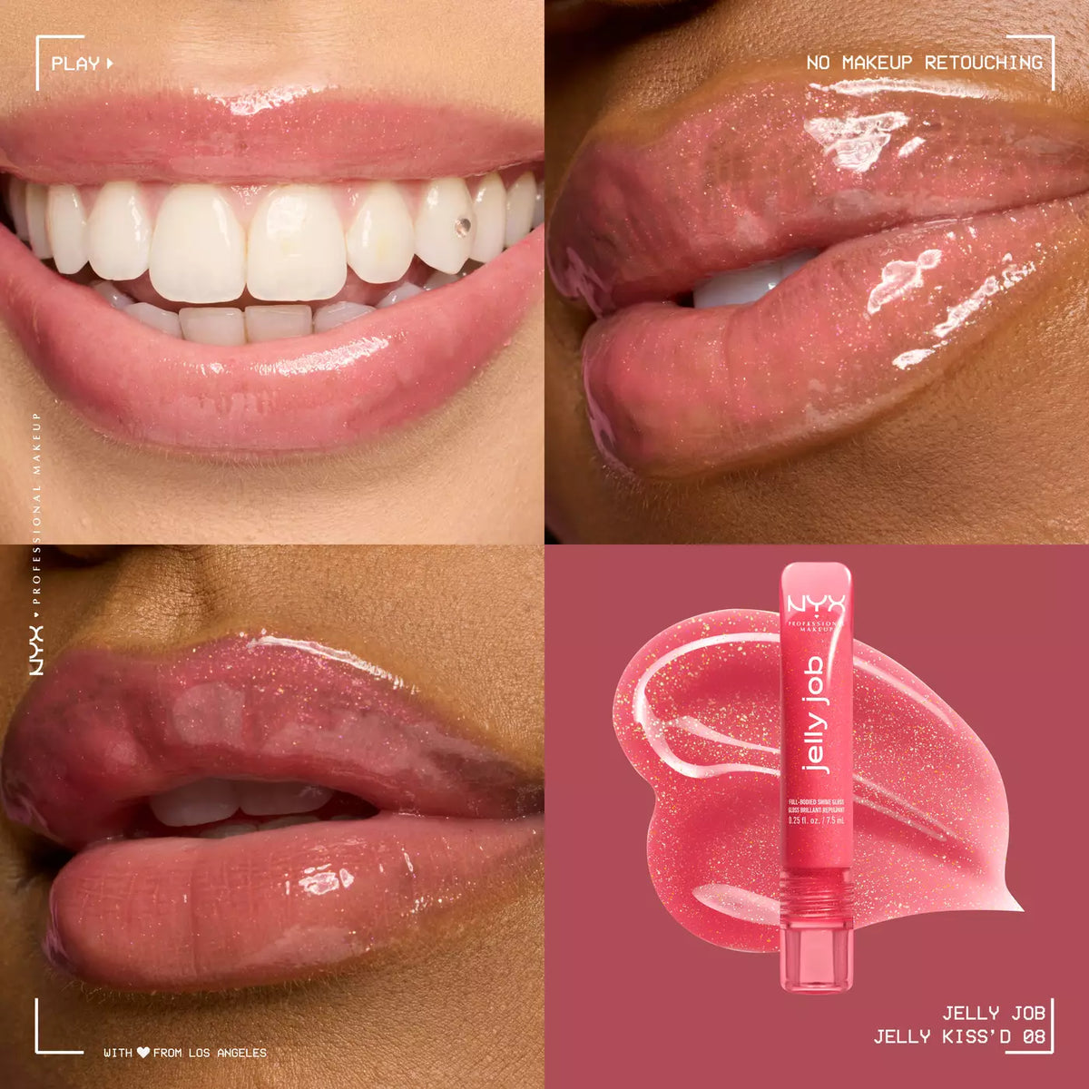 NYX Professional Makeup Jelly Job Full-Bodied Lip Shine Gloss
