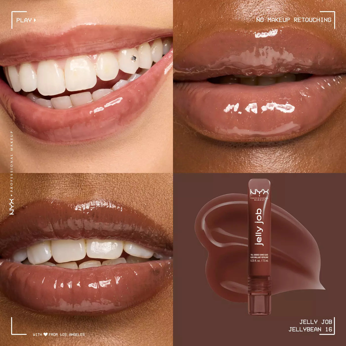 NYX Professional Makeup Jelly Job Full-Bodied Lip Shine Gloss