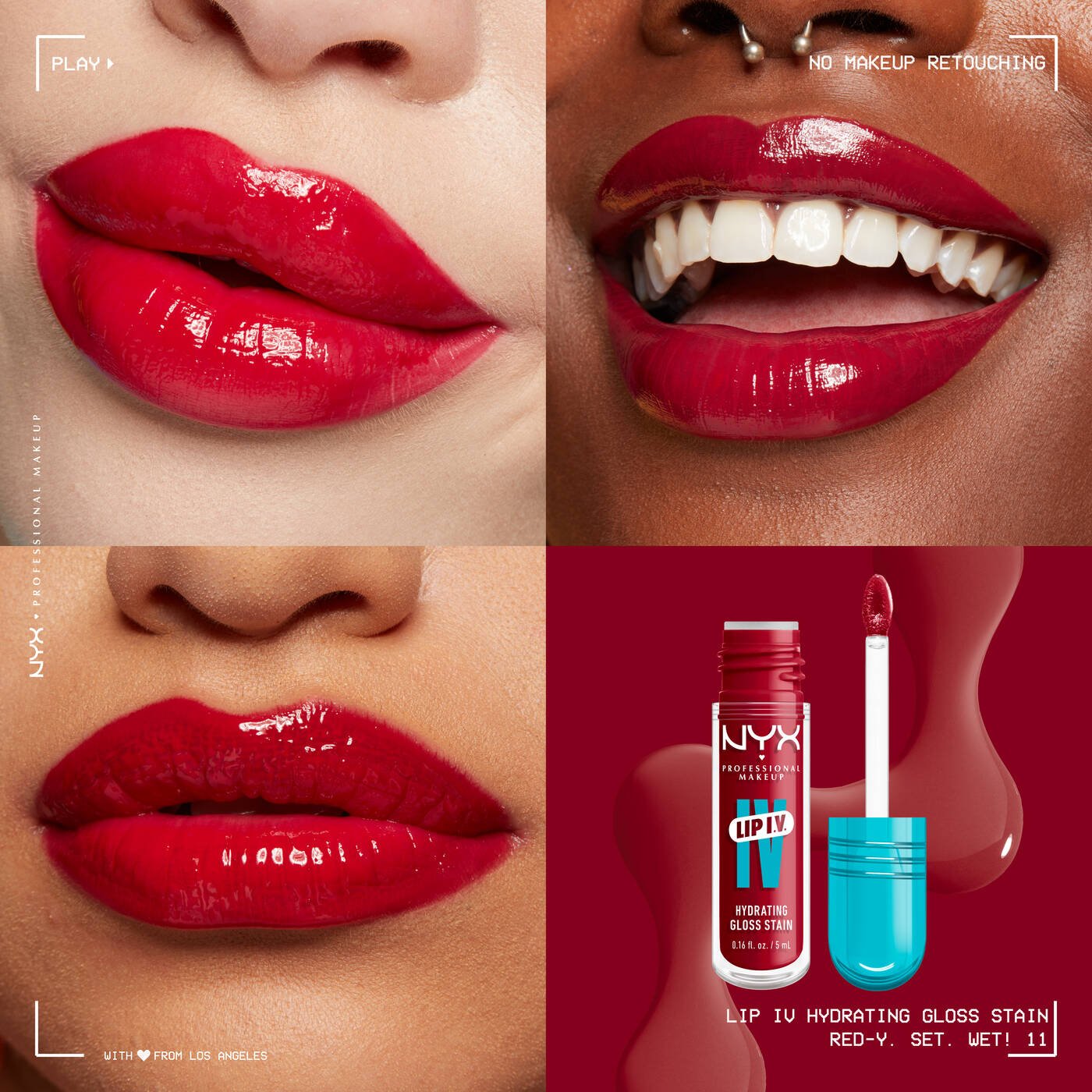 NYX Makeup Lip I.V. Hydrating Gloss Serum