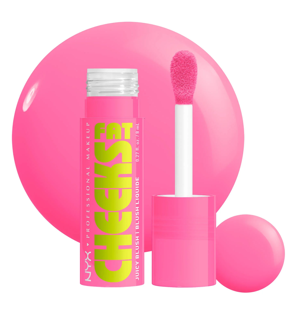 NYX Fat Cheeks Juicy Plump Liquid Blush - 04 Dragon Fruit Drip