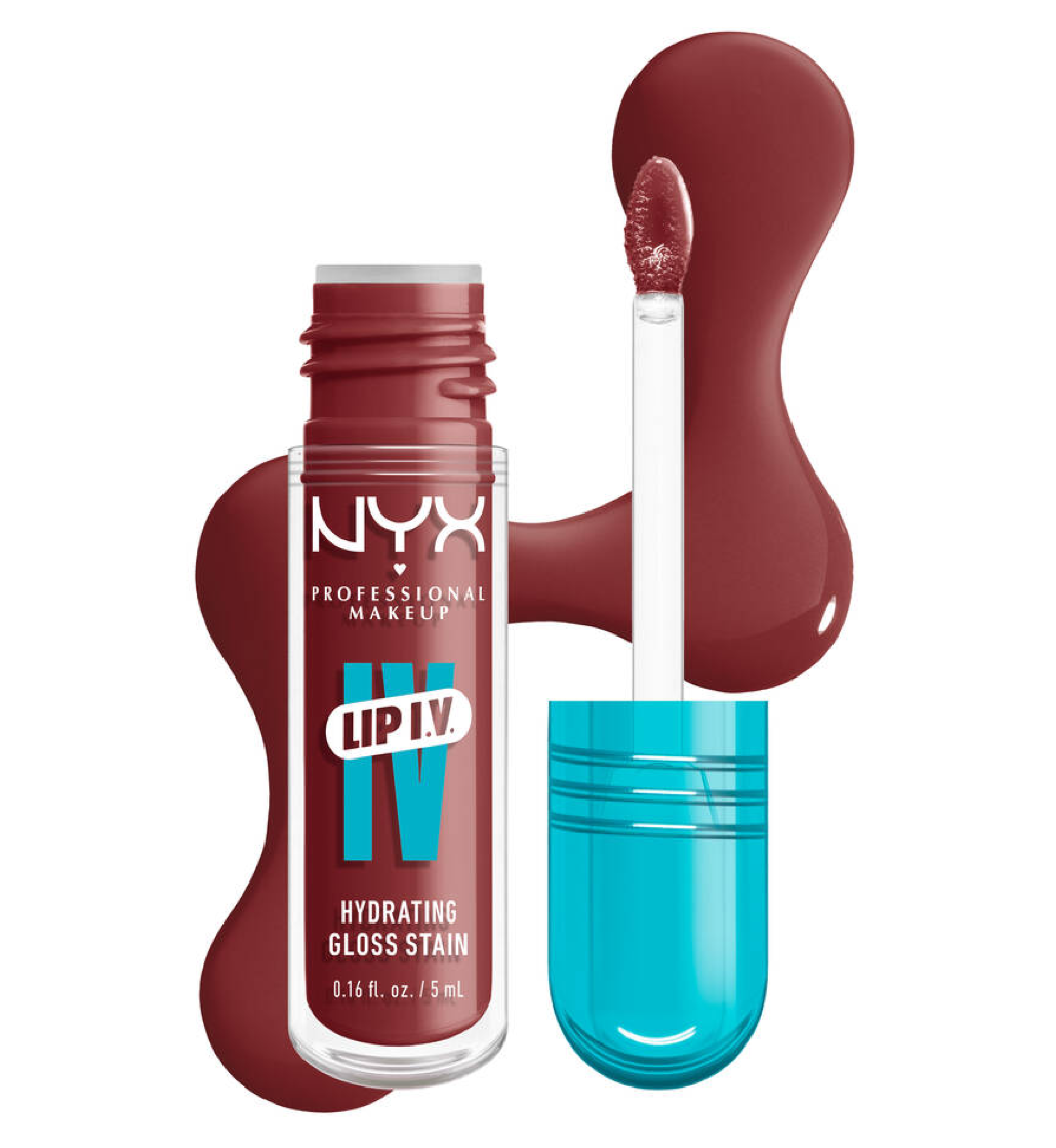 NYX Makeup Lip I.V. Hydrating Gloss Serum - 08 Drippin' In Rose