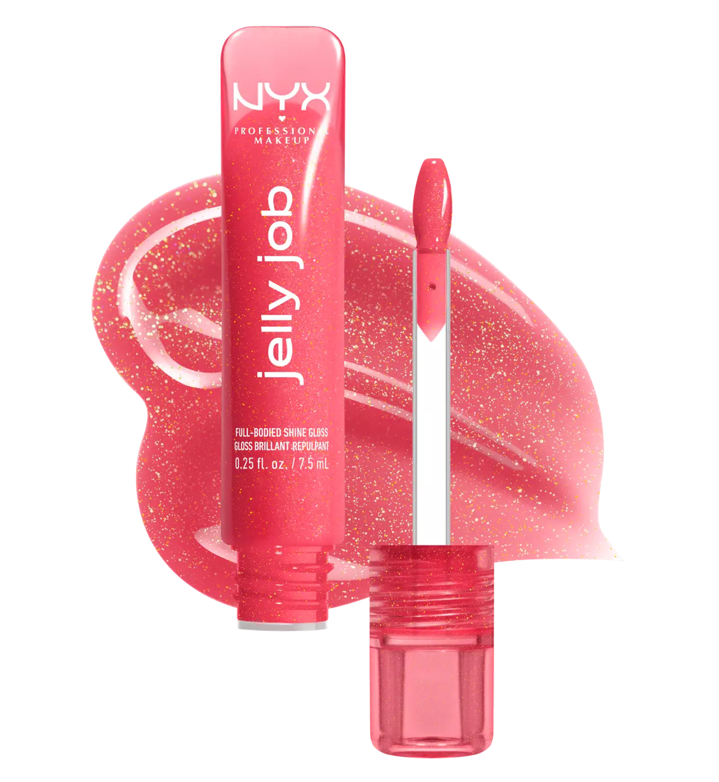 NYX Professional Makeup Jelly Job Full-Bodied Lip Shine Gloss - 08 Jelly Kiss'd