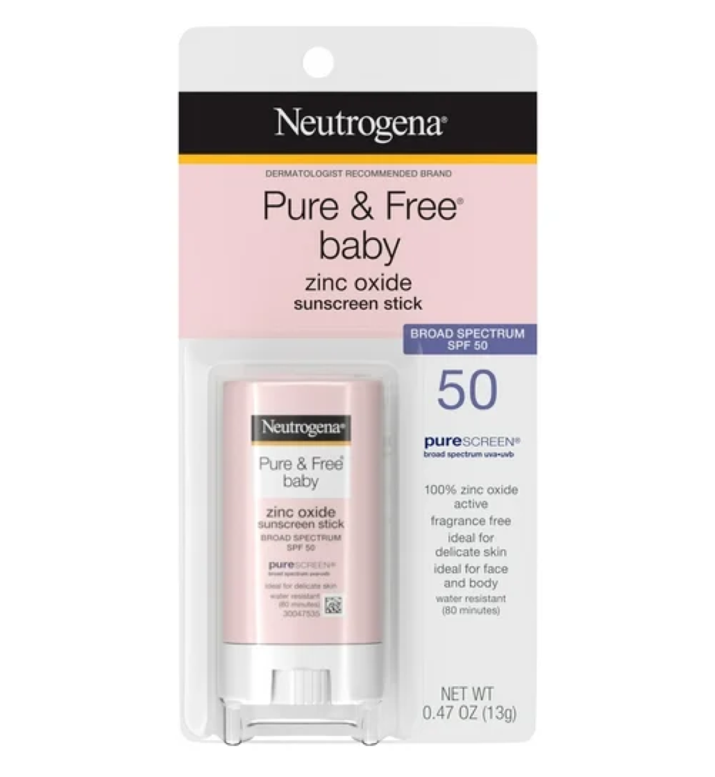 Neutrogena Pure & Free Baby Sunscreen Stick SPF 50