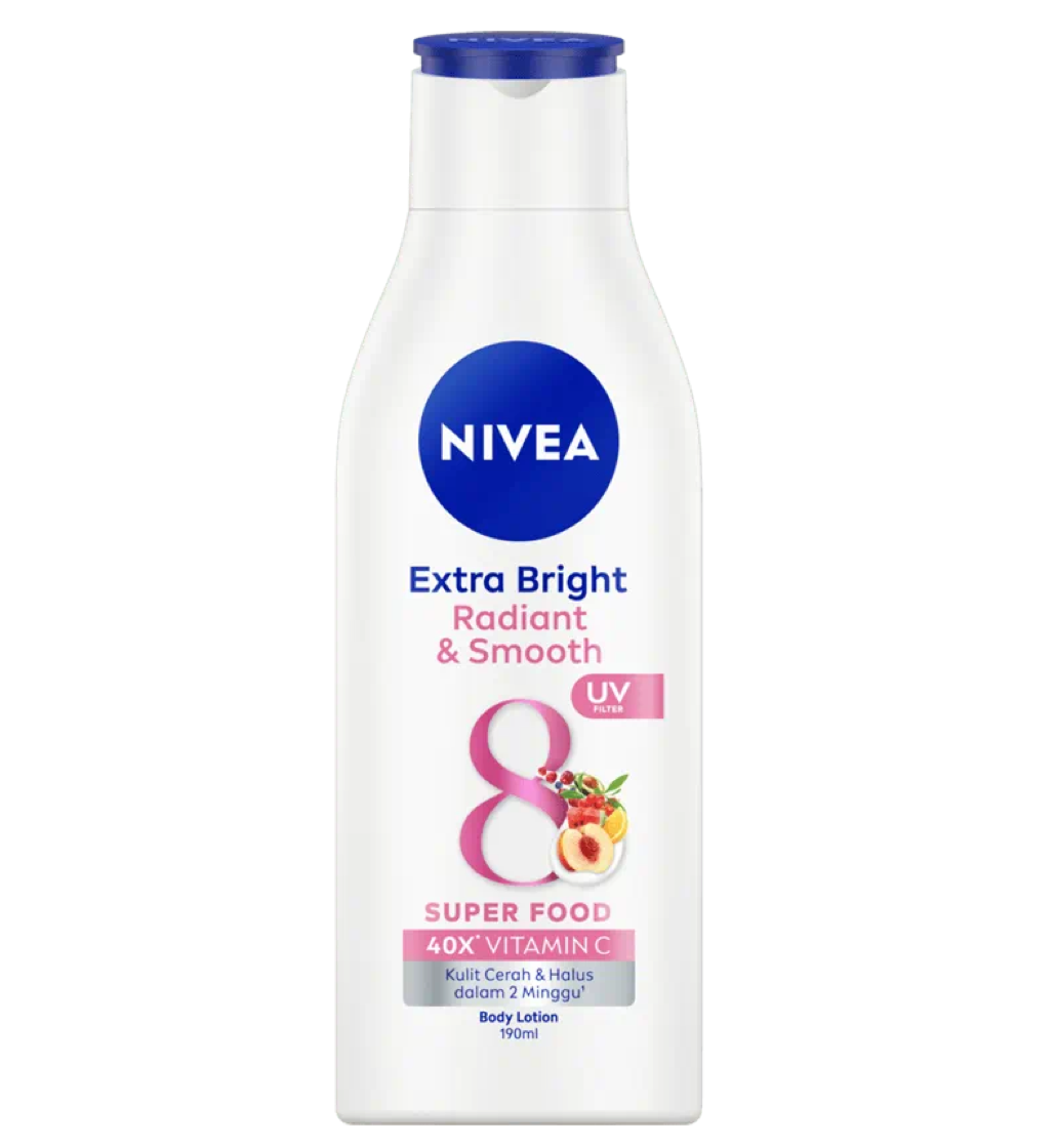 Nivea Extra Bright Radiant And Smooth Body Lotion 190ml