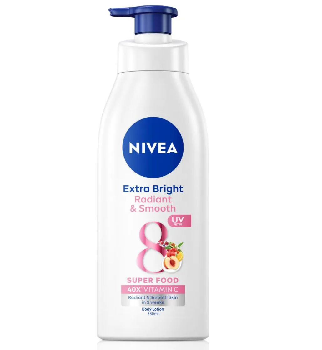 Nivea Extra Bright Radiant And Smooth Body Lotion 380ml