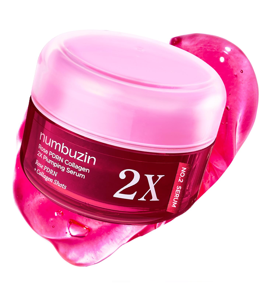 Numbuzin No. 2 Rose PDRN Collagen 2x Plumping Serum