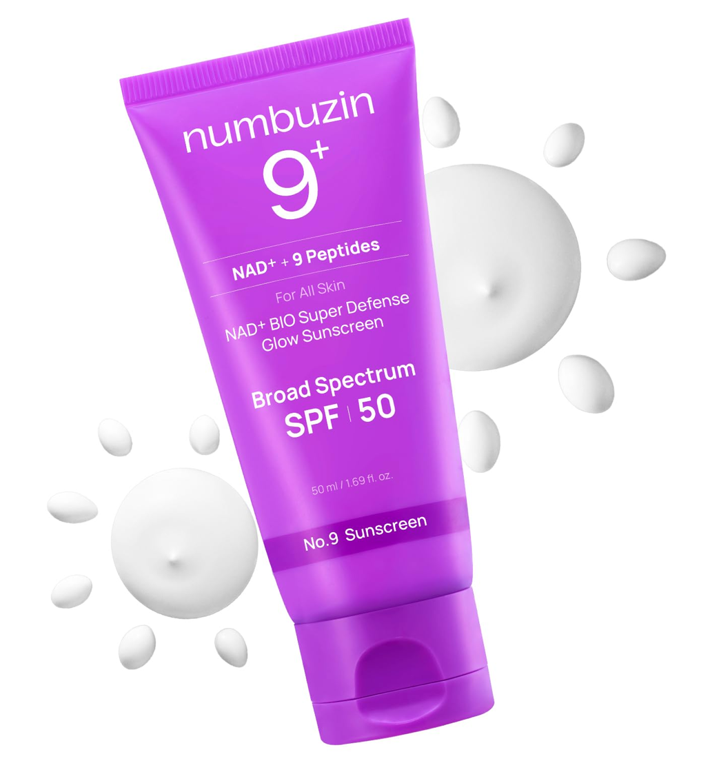 Numbuzin No.9 NAD+ Peptides Dewy Sun Essence SPF50