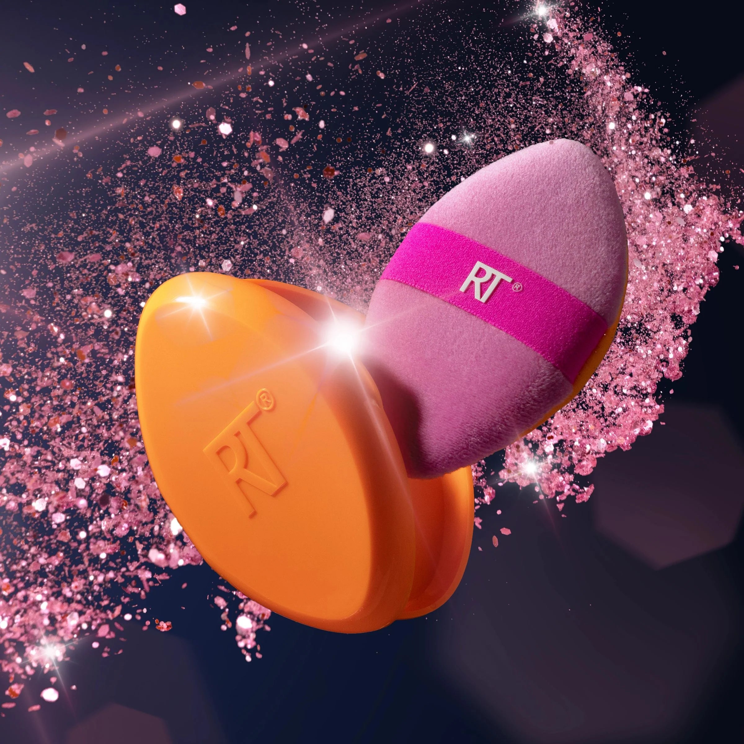 Real Techniques Light Up The Night Puff Set