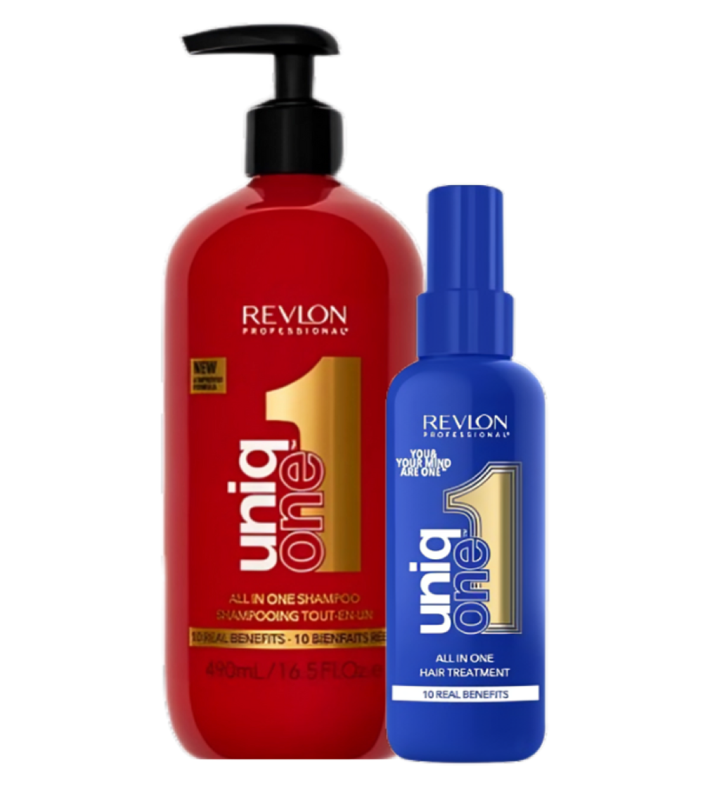 Revlon Professional UniqONE™ Shampoo + Leave-In Treatment Mental Wellness Edition Duo Pack