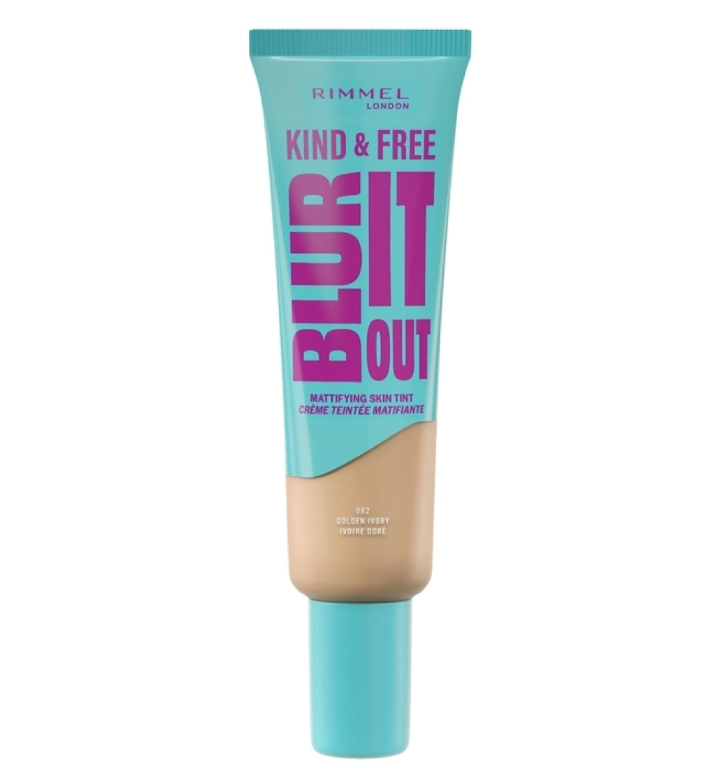 Rimmel London Kind & Free Blur It Out Mattifying Skin Tint - 082 Golden Ivory