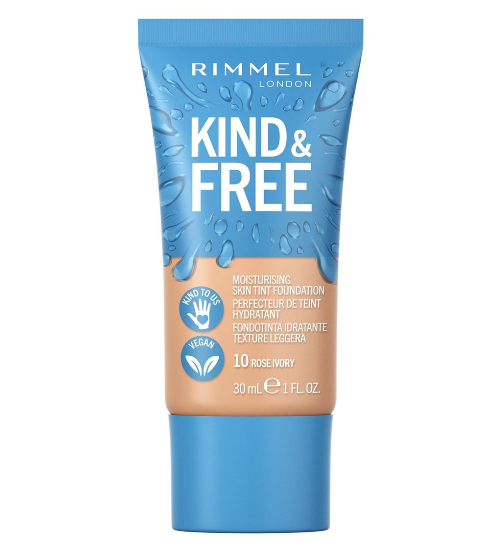 Rimmel London Kind & Free Moisturising Skin Tint Foundation - 010 Rose Ivory