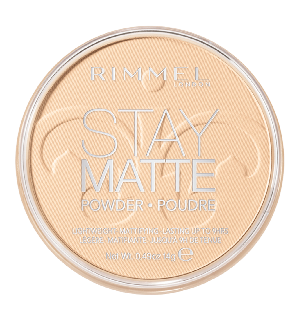 Rimmel London Stay Matt Pressed Powder - 001 Transparent