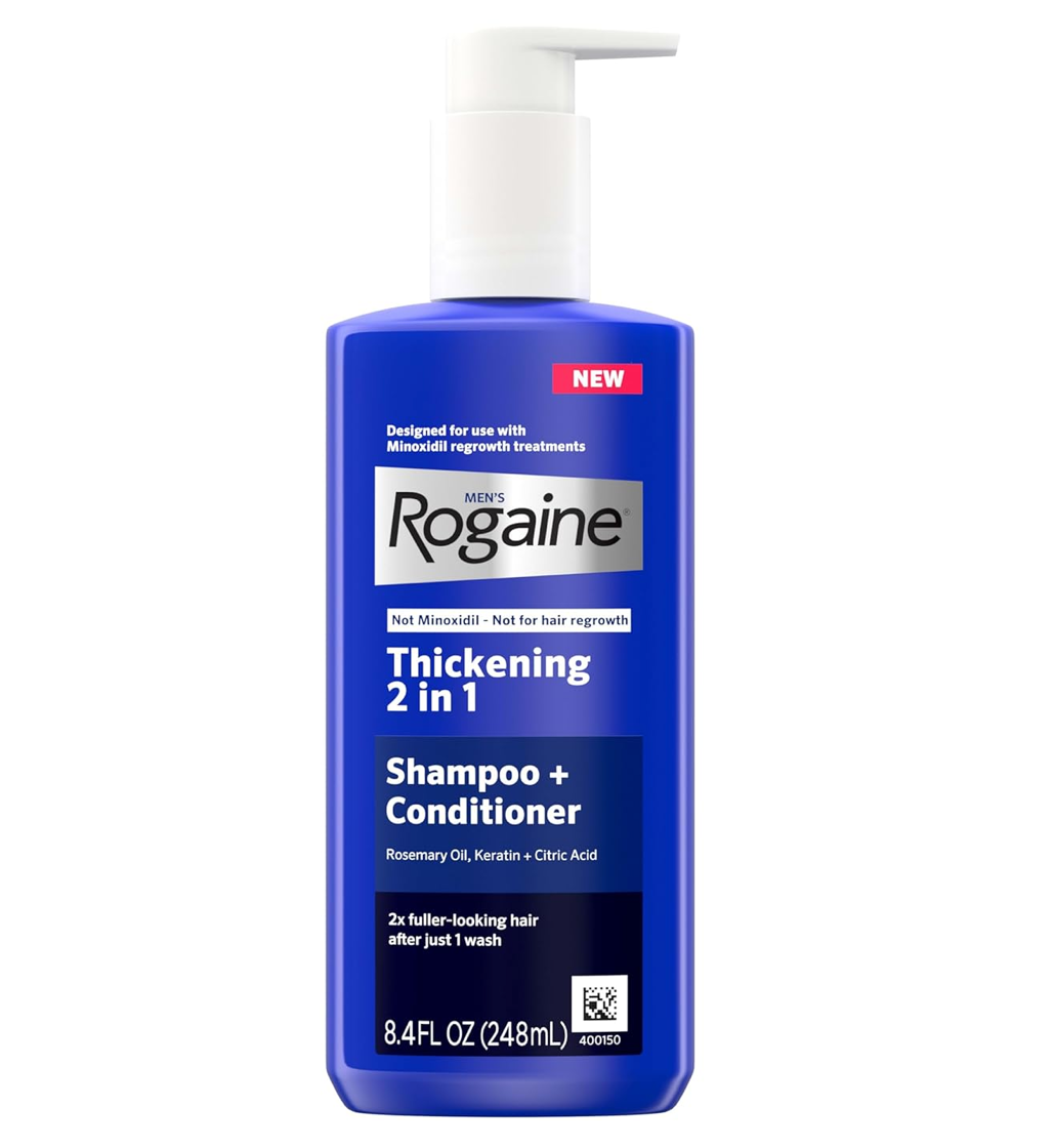 Rogaine Men's Thickening 2-in-1 Shampoo + Conditioner