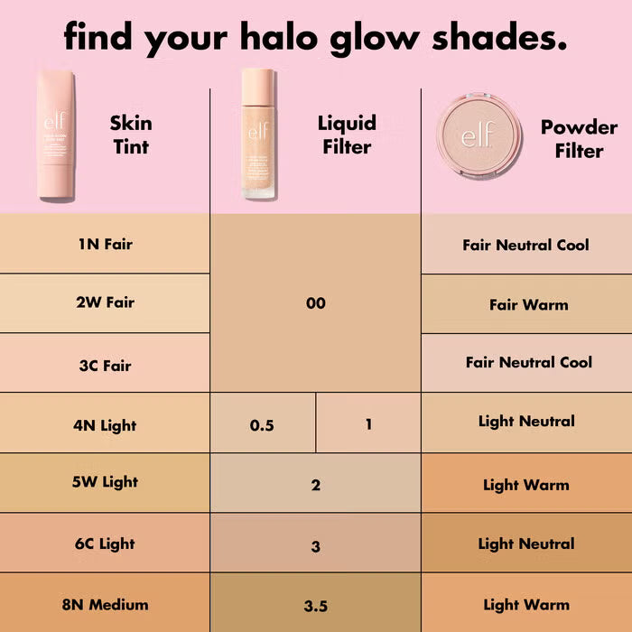 elf Halo Glow Powder Filter Finishing Powder