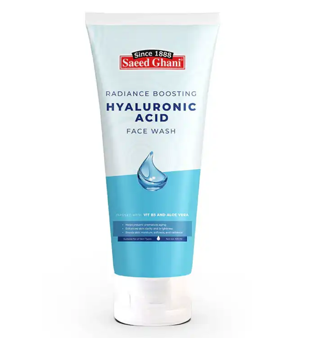 Saeed Ghani Hyaluronic Acid Radiance Boosting Face Wash