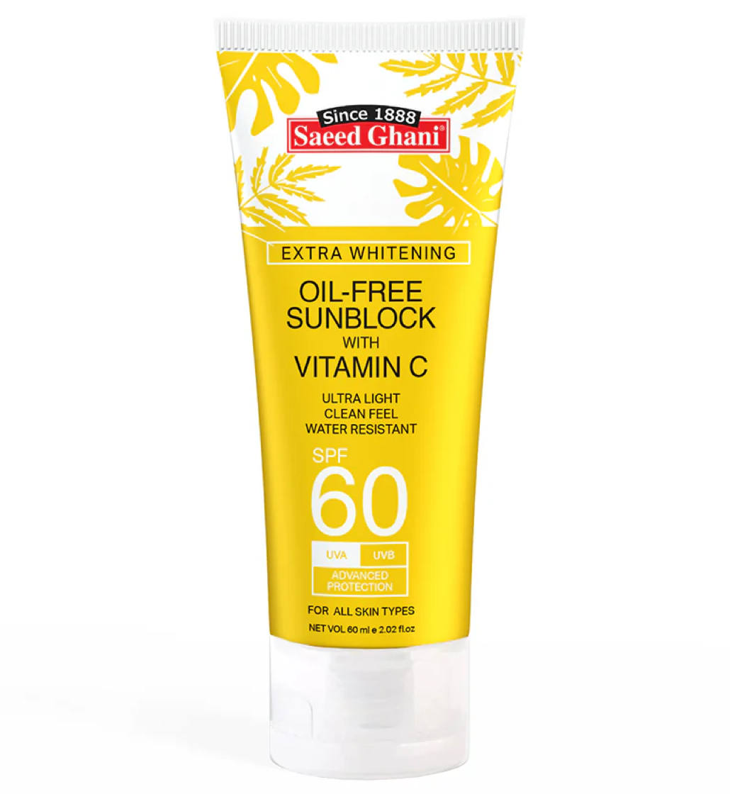 Saeed Ghani Sunblock SPF 60 with Vitamin C