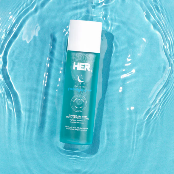 Her Beauty Goodnight Glow Power Blend Exfoliating Tonic