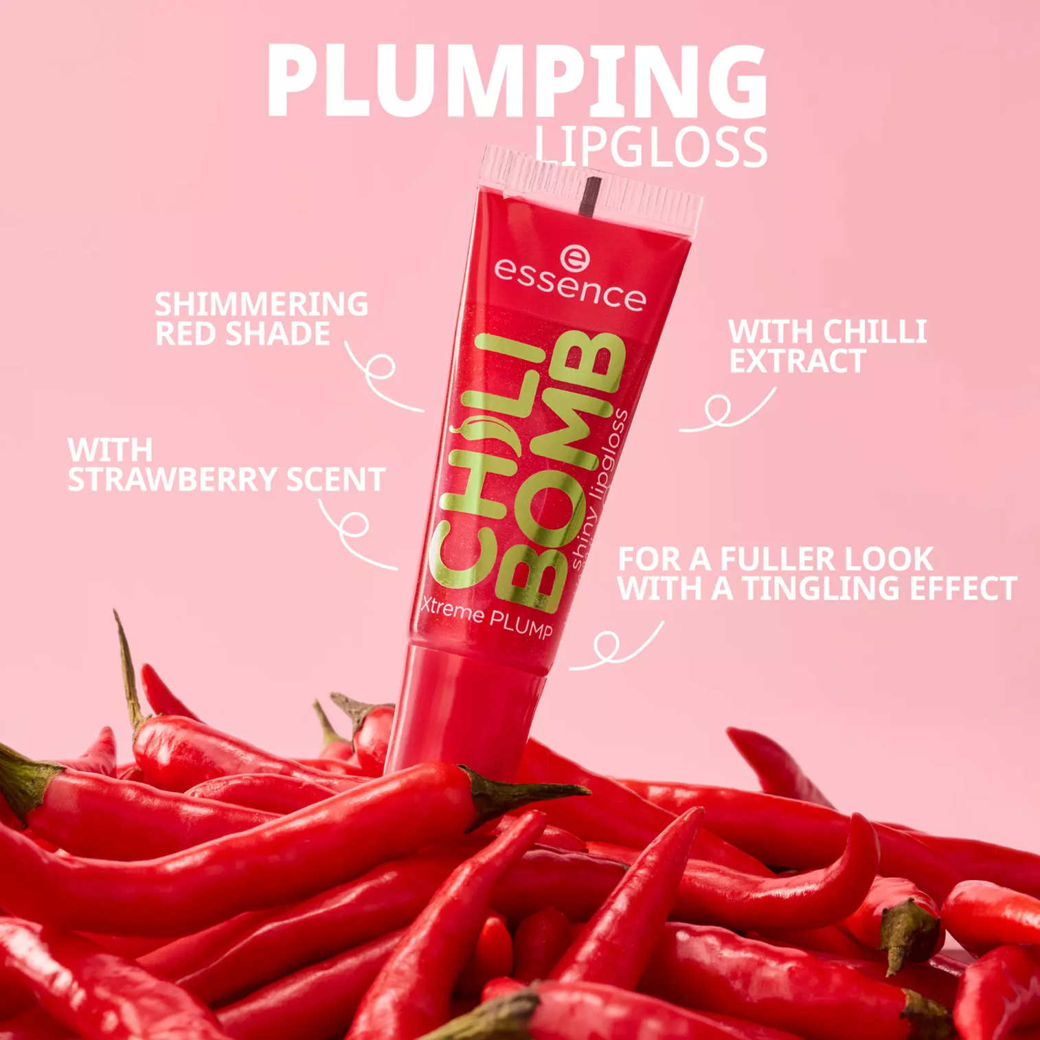 Essence Chilli Bomb Shiny Lip Gloss