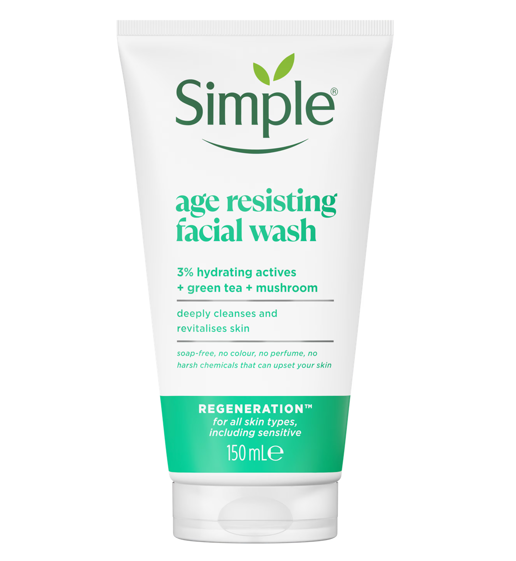 Simple Regeneration Age Resisting Facial Wash