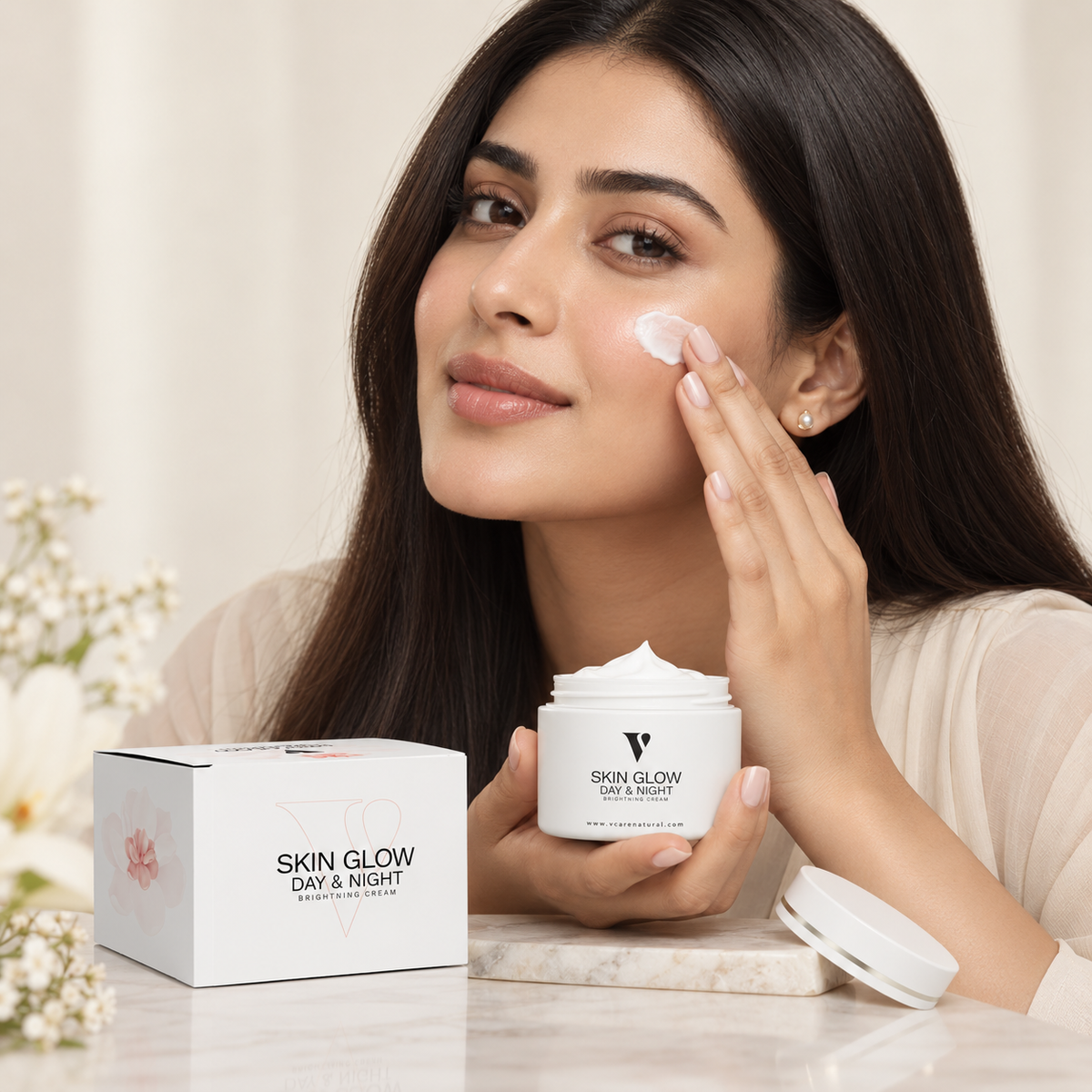 VCare Natural Skin Glow Day/Night Cream