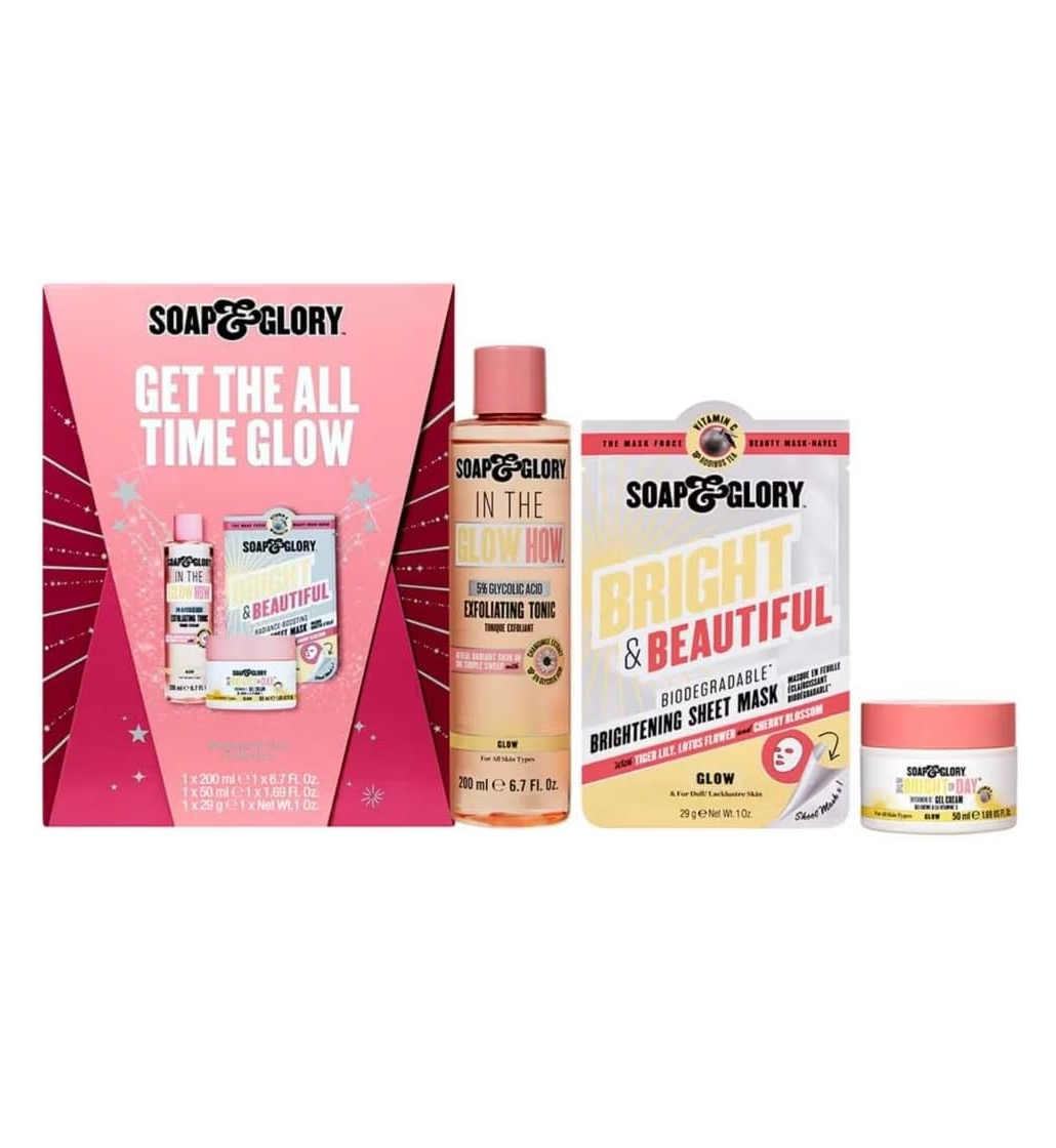 Soap & Glory Get The All Time Glow Gift Set